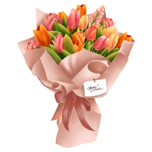 A bouquet of flowers for Apsara